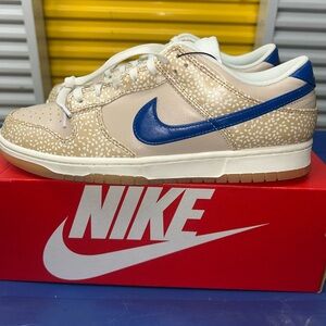 Nike Mens Shoes in Blue and Cream